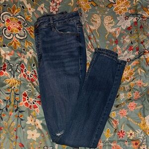 Classic Blue Women's Jeans - Ripped